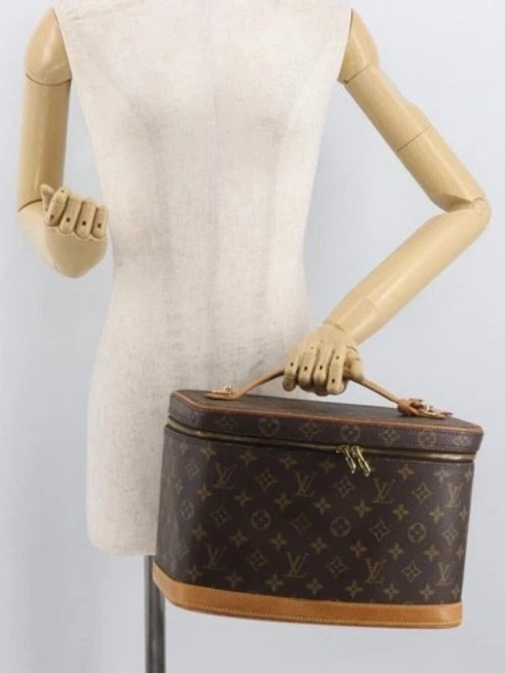 LOUIS VUITTON Monogram Nice Hand Bag M47280 LV Auth YKZ1340 - Picture 14 of 16